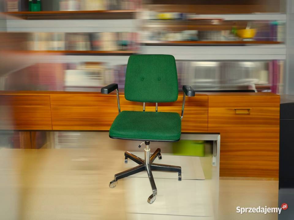 Krzesło biurowe midcentury modern skandynawskie