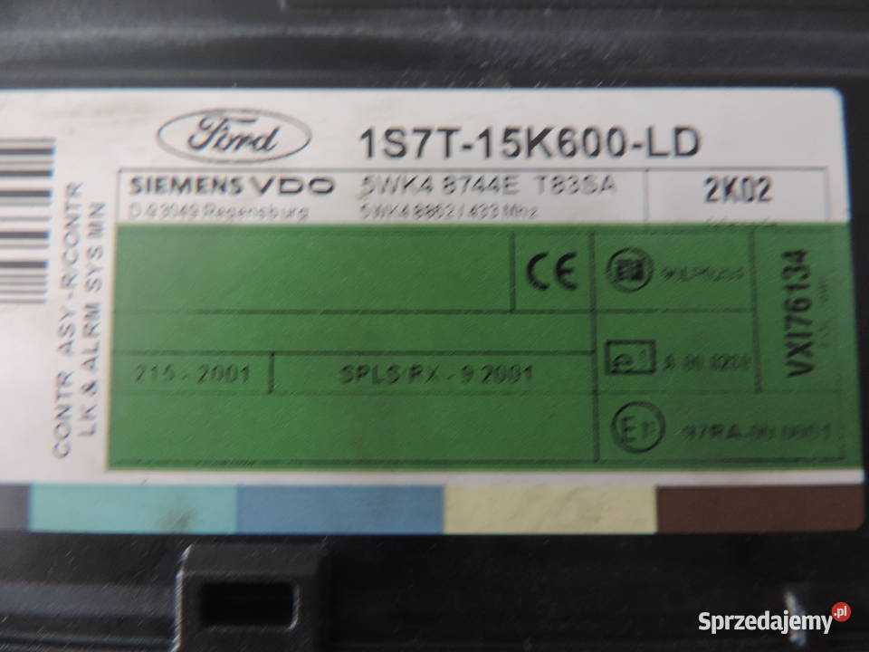 FORD FOCUS MK1 MODUŁ KOMFORTU 1S7T15K600LD małopolskie
