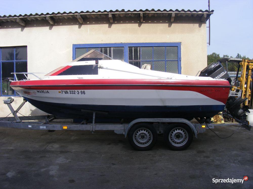 Łódź motorowa GLASTRON 520 Inne pojazdy i łodzie Kębłowo sprzedam