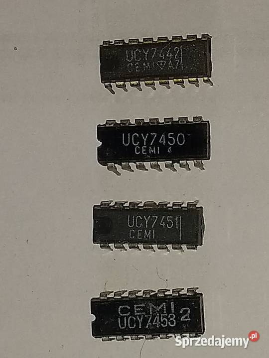 Cyfrowy układ scalony UCY7442 UCY7450 UCY7451 łódzkie Łódź