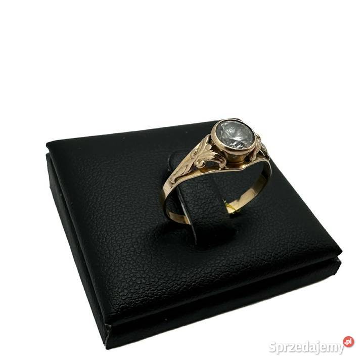 Złoty Pierścionek pr 585 17g R17 złoto Elbląg sprzedam