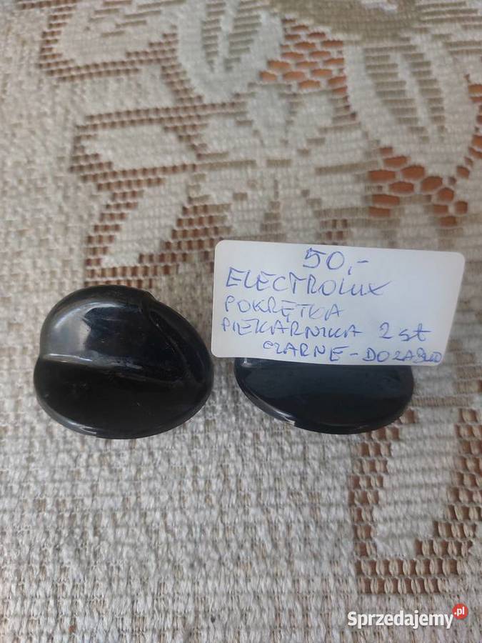 ELECTROLUX POKRĘTŁA PIEKARNIKA 2 CZARNE DO Nowy Sącz