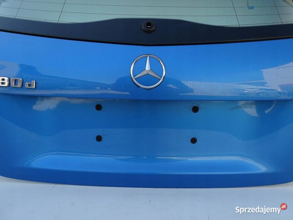 KLAPA TYŁ BAGAŻNIKA Z SZYBĄ MERCEDES A KLASA sprzedam
