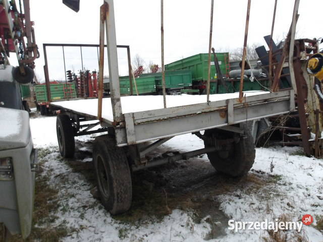 Przyczepa do balotów nieuszkodzony Tychowo