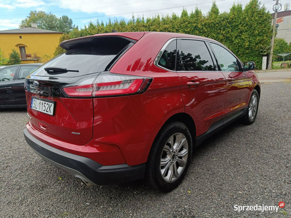 Ford EDGE Ford Edge Titanium elektrycznie ustawiane fotele śląskie Ruda Śląska