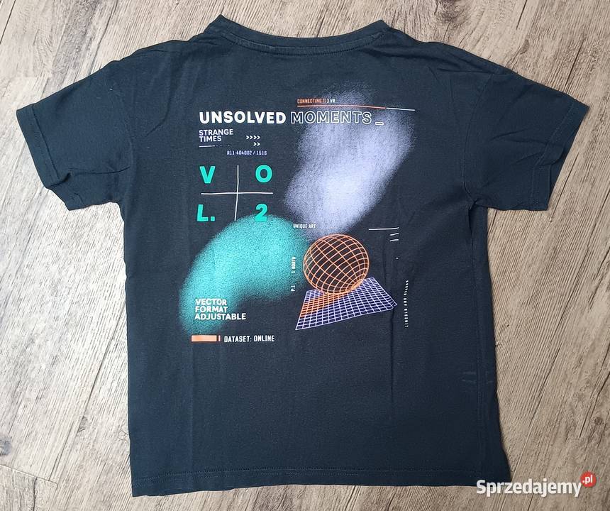 Tshirt czarny Lincolnsharks 134 Zbylitowska Góra