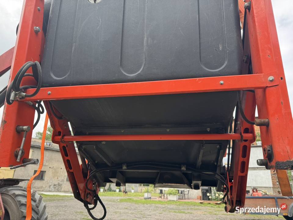 Kosz na trawę wysoki wysyp turbina ssawa rura