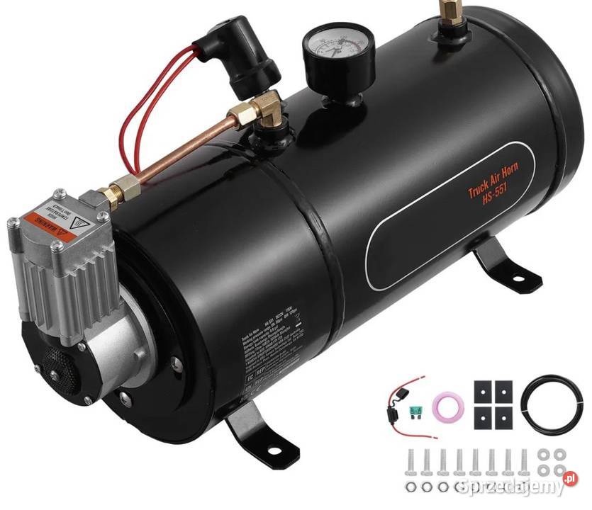 Kompresor 12V VEVOR 3L NOWY