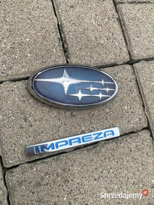 Emblematy Subaru Impreza Pleszew