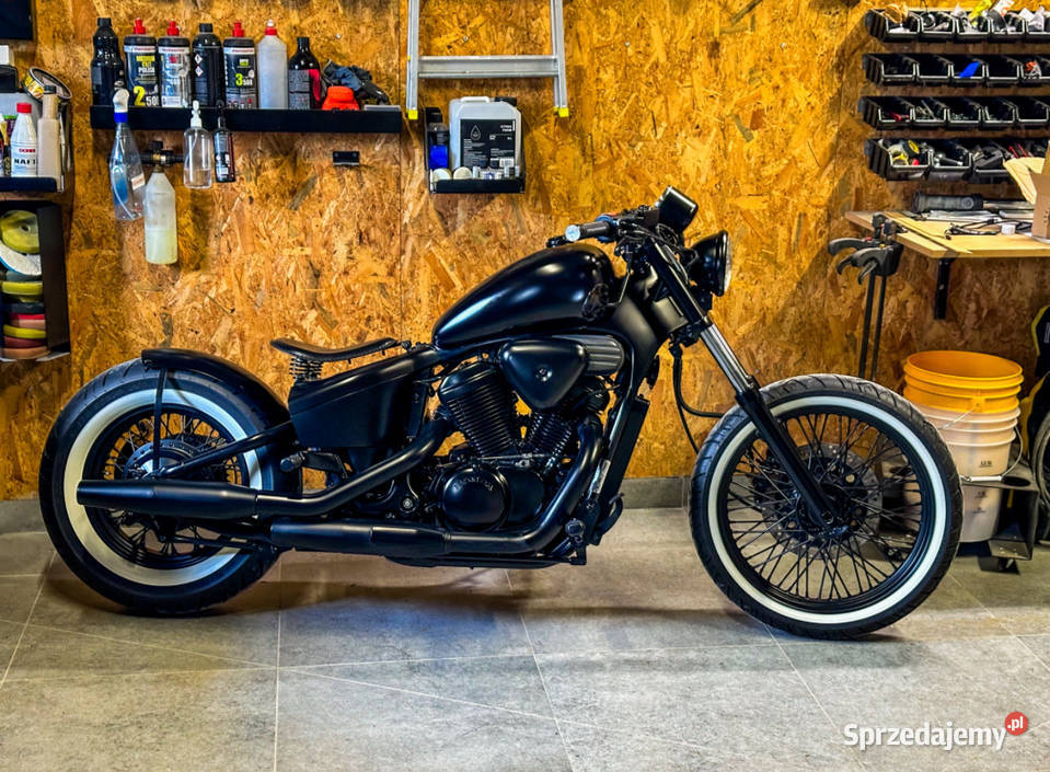 Honda shadow VT600 2000r Bober Czarna Satyna Lubraniec