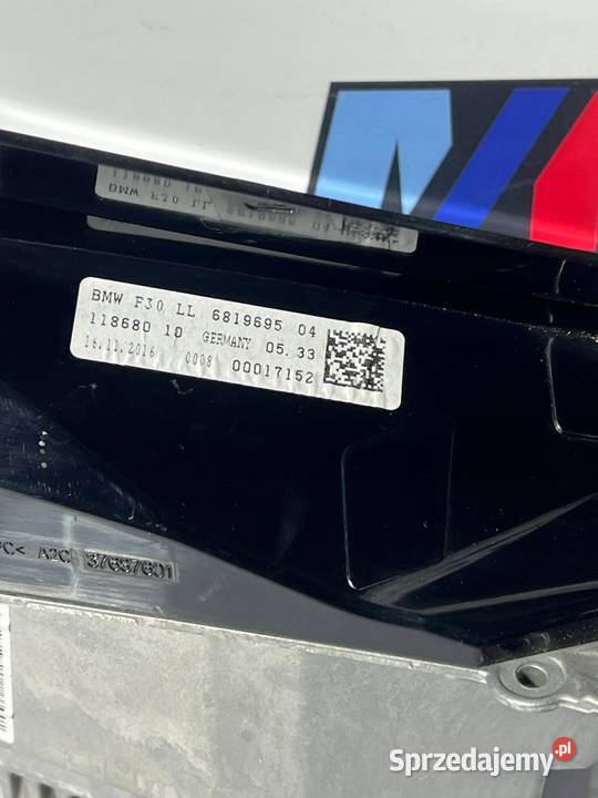 BMW F30 F31 WYŚWIETLACZ HEAD UP HUD EUROPA