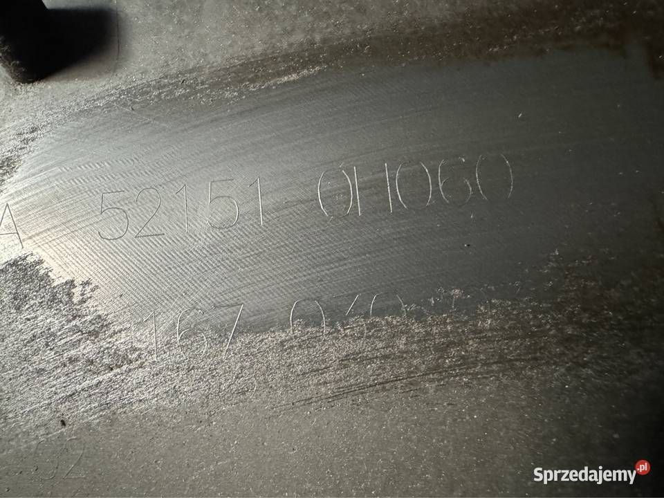 Spoiler dół zderzak tył dyfuzor Toyota aygo x 22 Międzychód