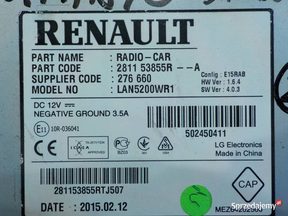 DACIA SANDERO II STEPWAY 09 B 15r 5D radio mazowieckie Suków sprzedam