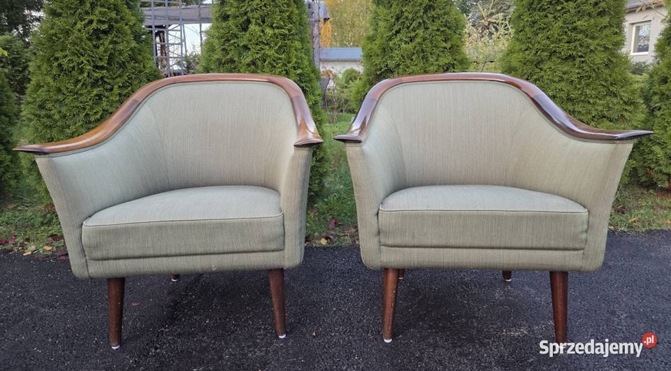 Dwa fotele projekt Frederik A Kayser 9261 Szczecin sprzedam