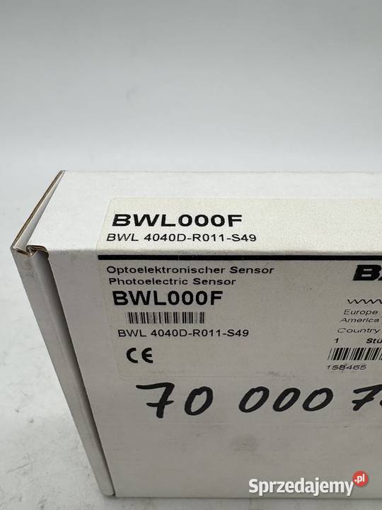 Balluff BWL000F BWL 4040DR011S49 Czujnik Warszawa sprzedam