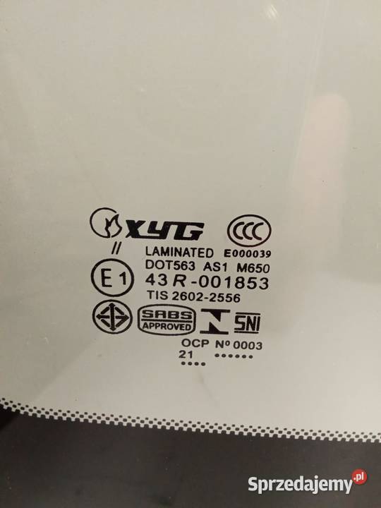 Szyba Przednia Chevrolet Silverado GMC Sierra 19 osobowe Bralin sprzedam