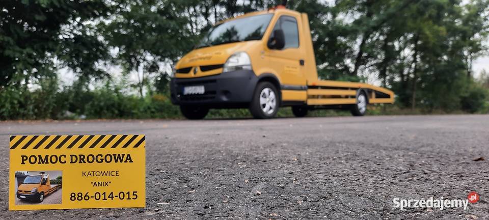 Pomoc drogowa holowanie laweta Katowice śląskie