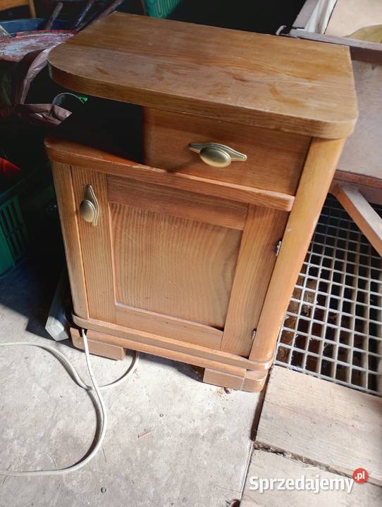 szafka vintage PRL do odnowienia Art Deco 50cm Stalowa Wola
