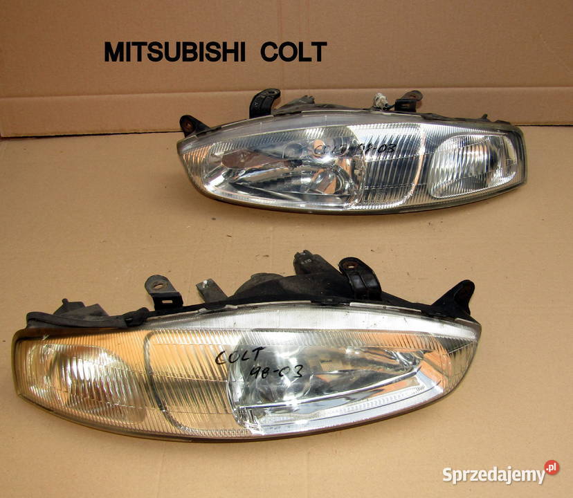LAMPA PRZEDNIA LEWAPRAWA MITSUBISHI COLT V łódzkie sprzedam