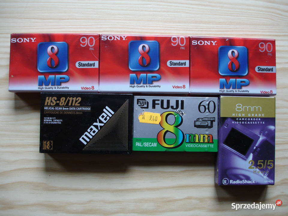 KASETA video 8 nowa kaseta Zielona Góra