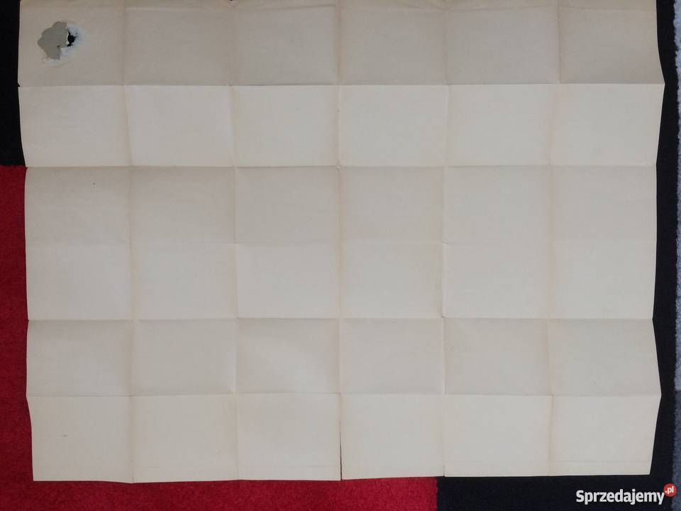 291 Niemiecka mapa wschodniej cz Polski Szczecin