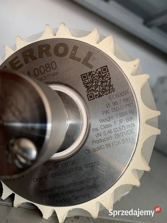 Interroll DM 0080 M34 140W 987 mm x 2500mm 046ms Pozostałe Warszawa