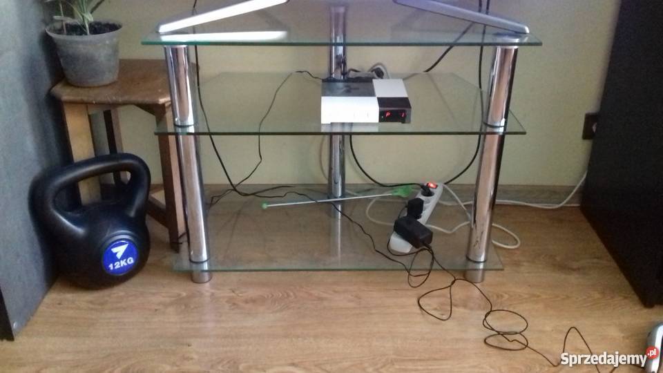 Stolik szklany pod telewizor Iława