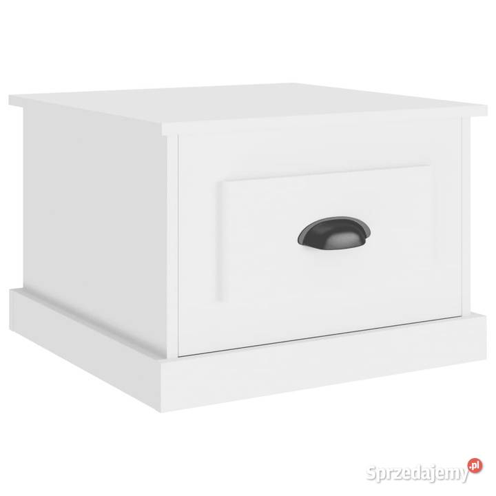 Stolik kawowy biały 50x50x35 materiał mazowieckie Warszawa