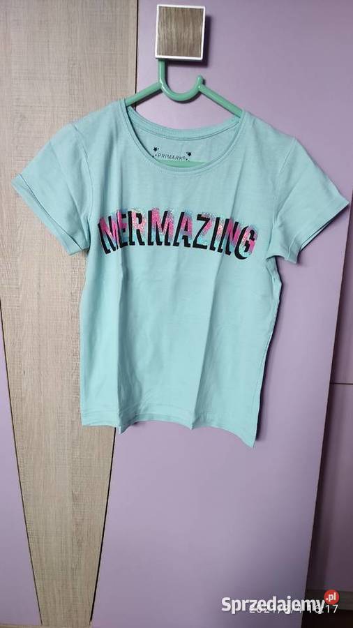 Koszulka tshirt dziewczęcy rozmiar 128 Jabłonica