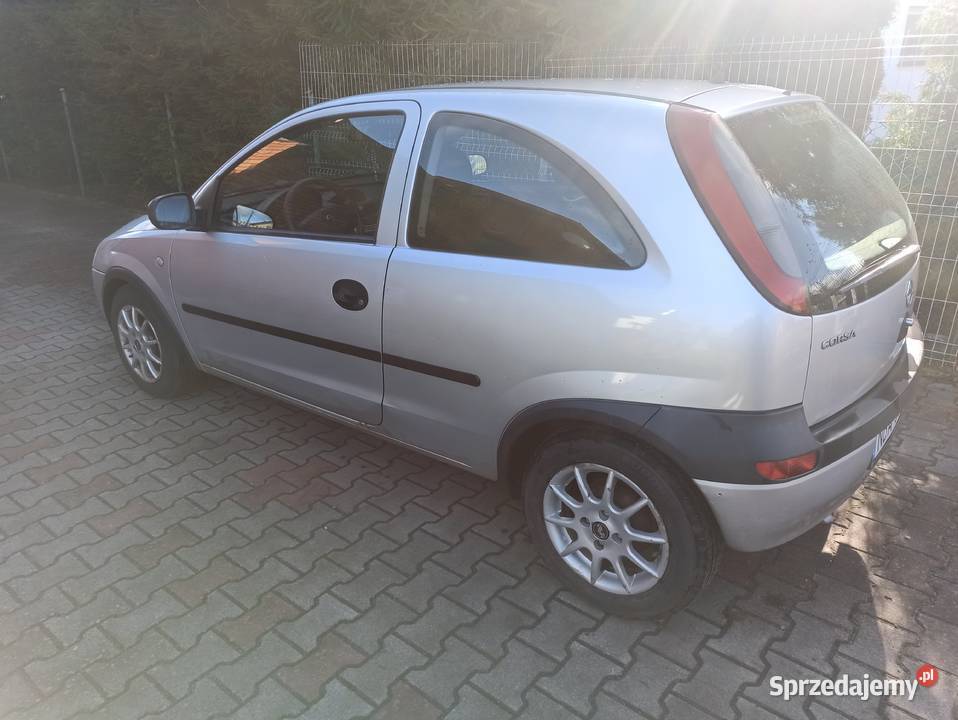 Opel Corsa C 2003r Rok produkcji 2003 warmińsko-mazurskie Bartoszyce