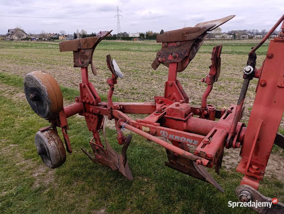 Pług obrotowy 2 skubowy Krone romanus Ornontowice