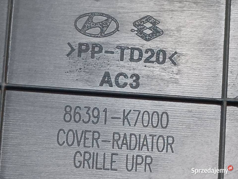 HYUNDAI I10 20 OSŁONA NAKŁADKA WSPORNIK PASA wielkopolskie Pleszew