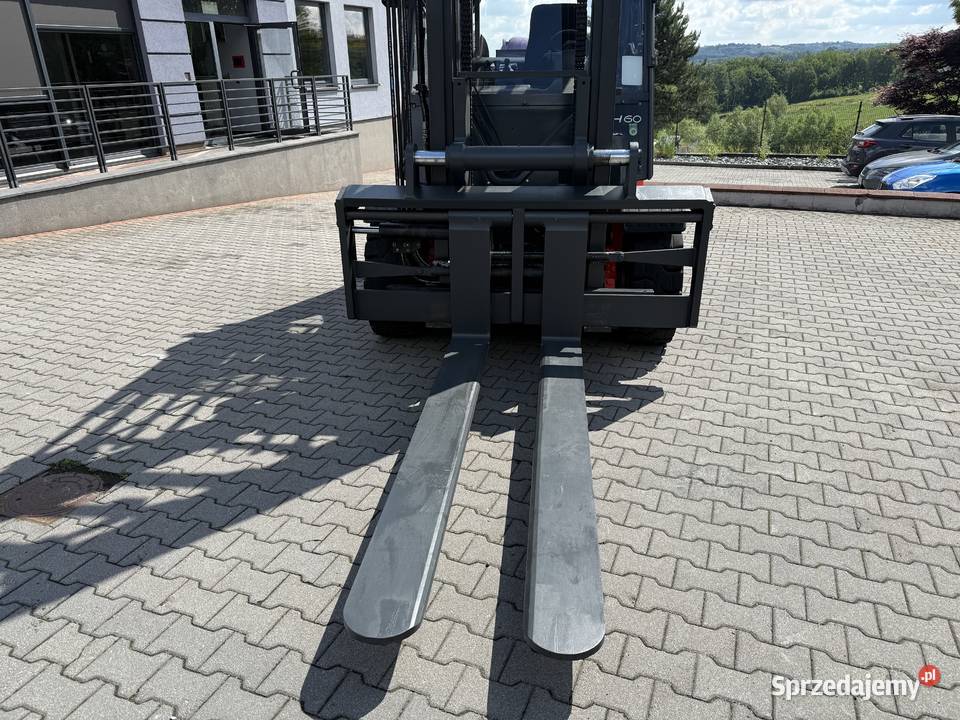 Wózek widłowy Linde H60T02 pozycjoner wideł Linde Mogilany