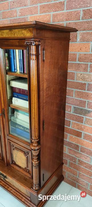 Ekskluzywna biblioteczka witryna eklektyczna Łagów
