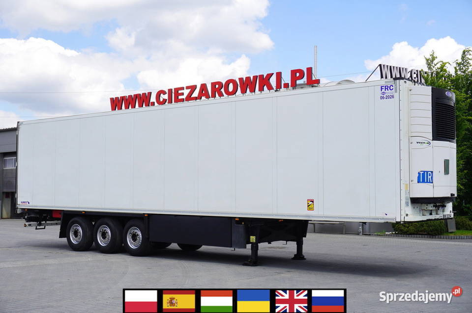 Naczepa chłodnicza Schmitz Carrier Vector Rok produkcji 2017 małopolskie Kraków