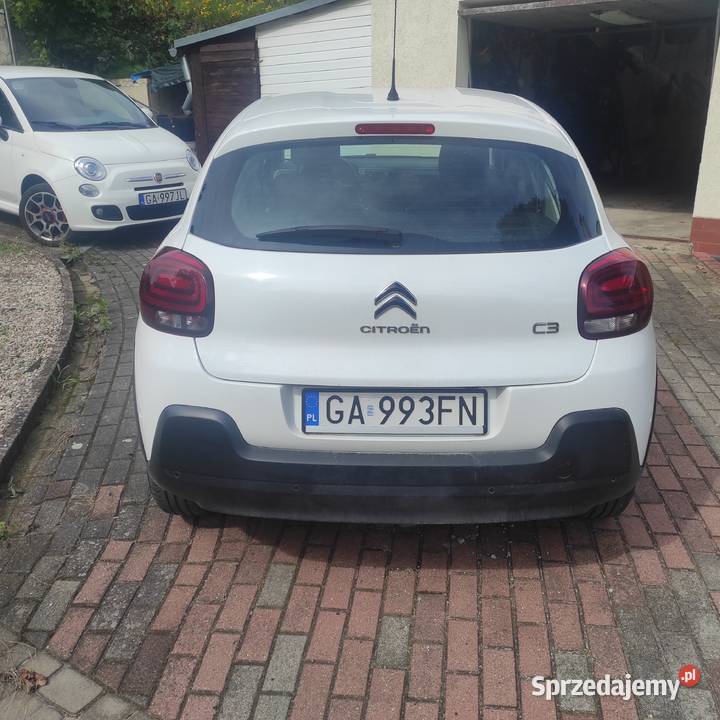 Citroen C3 starszej osobyznikomy przebieg C3 Gdynia