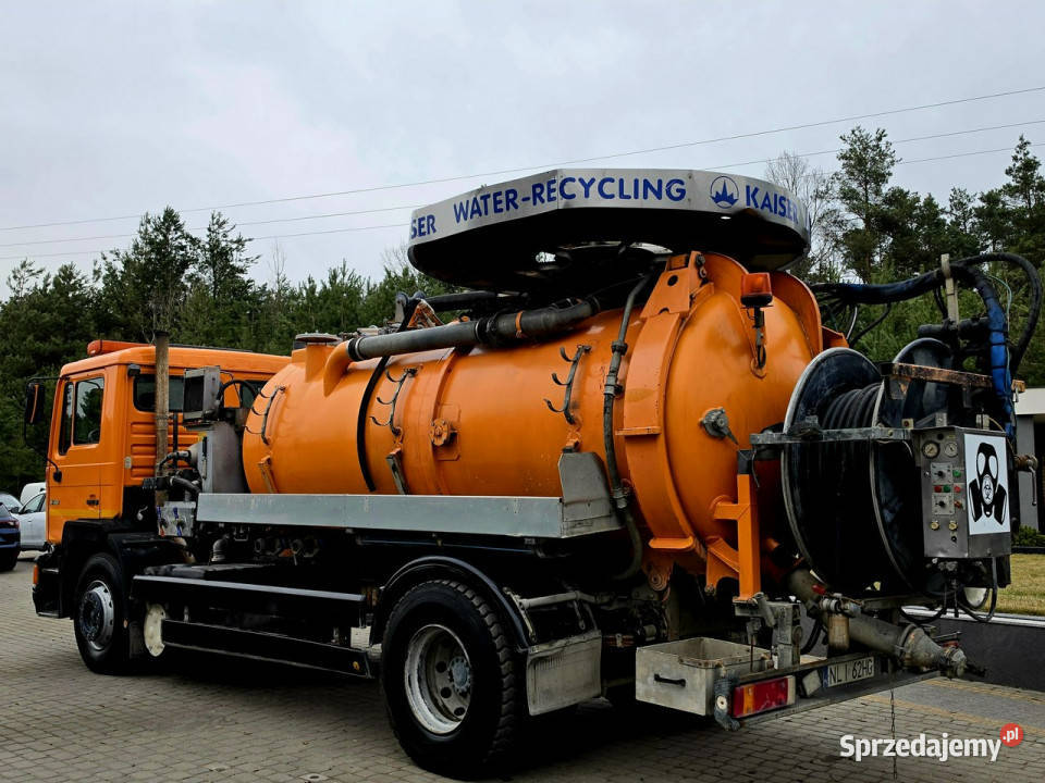 MAN 19332 KAISER Combi Recykling WUKO RECYKLING pierwszy właściciel Skępe