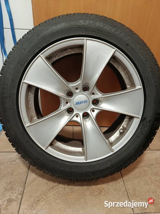 Felgi BMW5 24550R18 opony zima Dunlop 2023