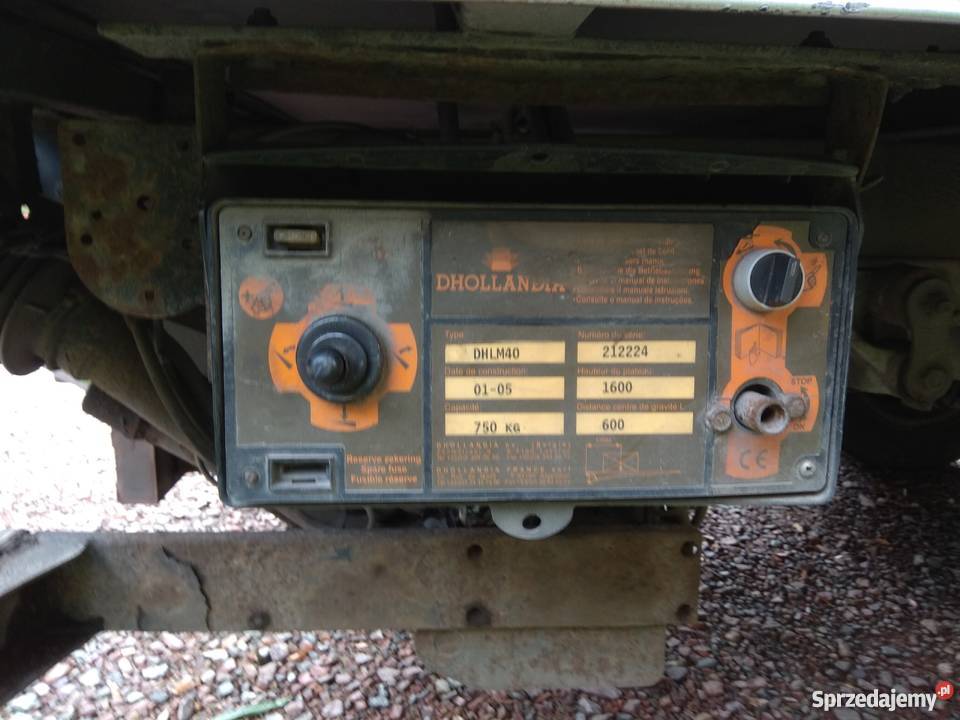 Renault Mascott 30 kontener z winda 2005r Kraków