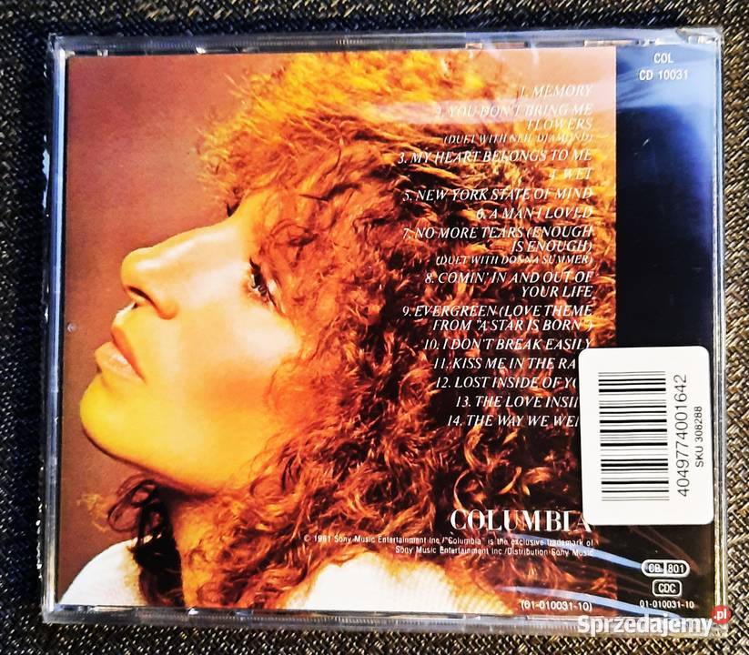 Wspaniały Album CD BARBRA STREISAND Album Love Płyty i kasety Katowice sprzedam