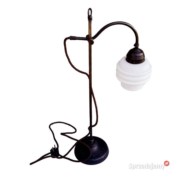 Lampa stołowabiurkowa w stylu Art Deco Niemcy mazowieckie Warszawa