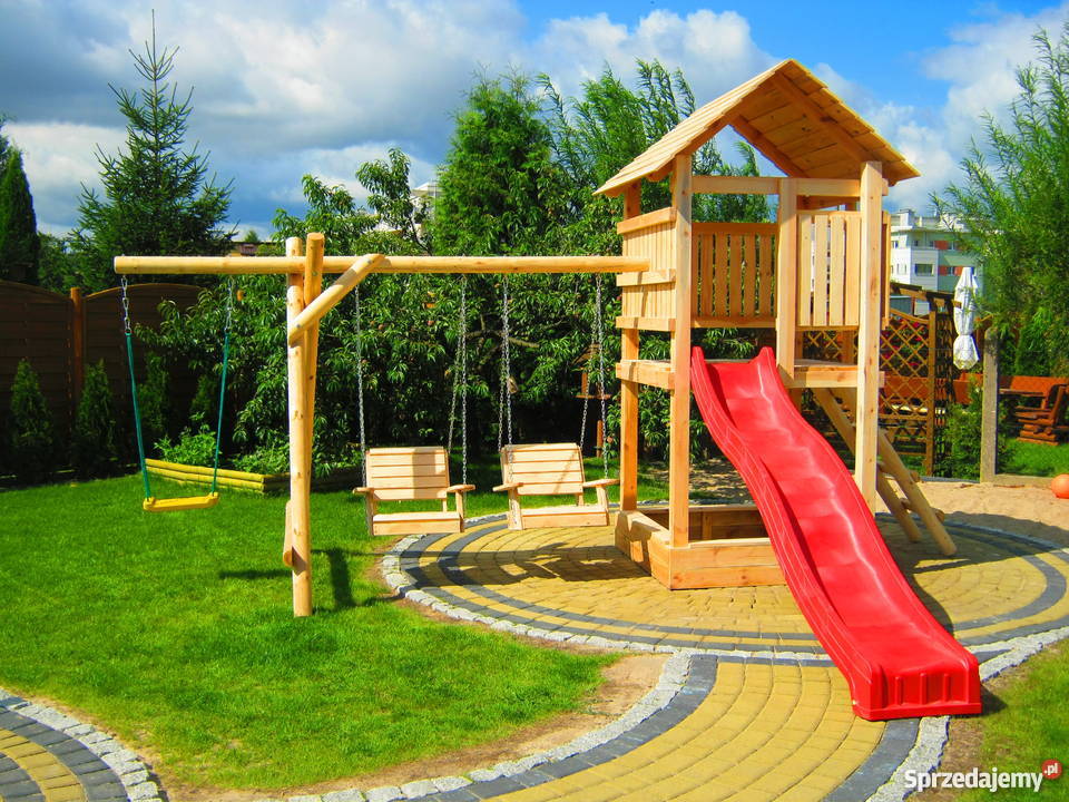 Meble ogrodowe barowe drewniane huśtawkiTran 100 pomorskie Chojnice sprzedam