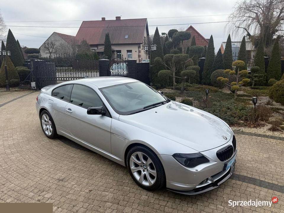BMW Seria 6 630 i benzyna 258 2007r bezwypadkowy sprzedam