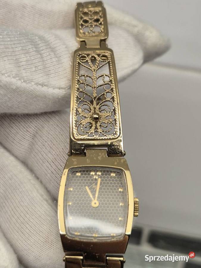 Zegarek koktajlowy ażurowy ŁuczLuch Damskie Chorzów