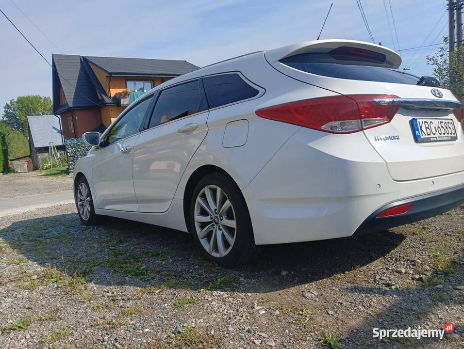 Hyundai i40 17 CrdiSkóraBiała Perła nieuszkodzony Bytomsko