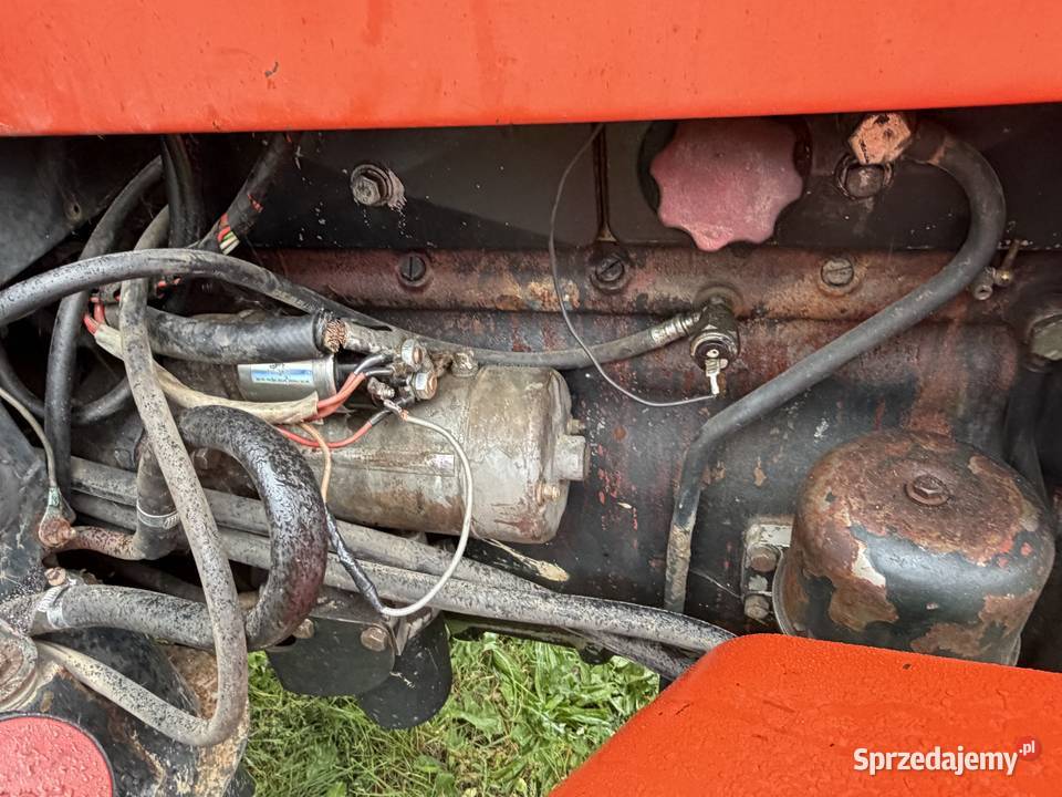 Zetor 7245 remoncie silnika Komańcza