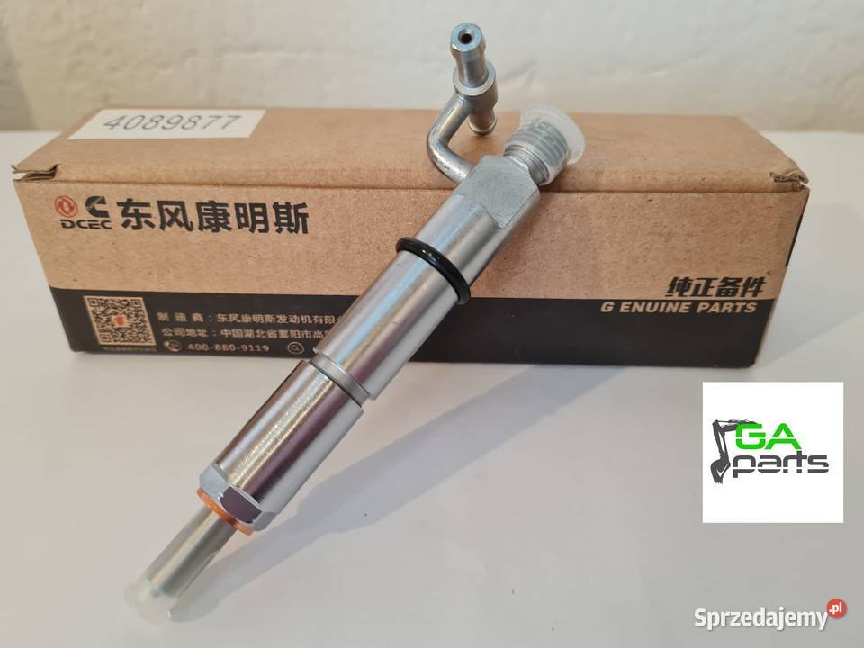 WTRYSKIWACZ CUMMINS B33 NOWY 4089877 Części do maszyn budowlanych Olsztyn