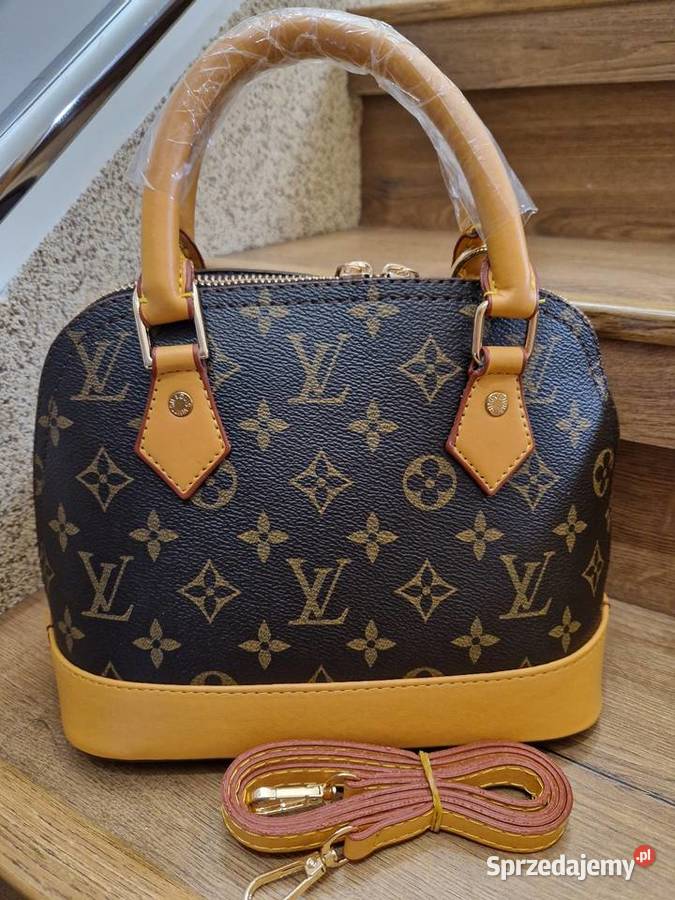Torebka Louis Vuitton Alma monogram brąz karmel Września