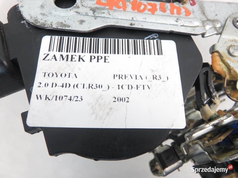 ZAMEK PRAWY PRZEDNI TOYOTA PREVIA II R3 osobowe Motoryzacja małopolskie