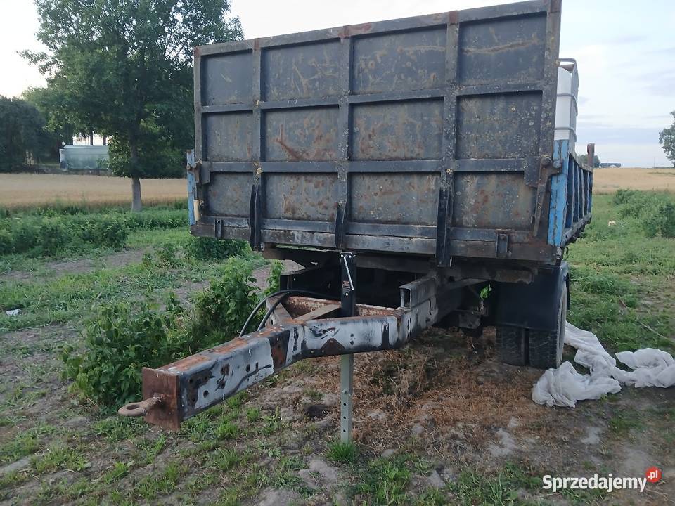 Przyczepa jednoosiowa wywrotka Tomaszowice sprzedam